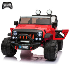 Load image into Gallery viewer, 24V | 2025 Jeep Wrangler Style 2 Seater Upgraded | Heavy Duty Seat | Heavy Duty Tires | Upgraded | Remote