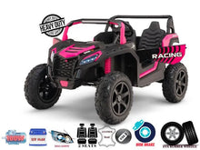 Load image into Gallery viewer, 2025 Upgraded 180 Watts BrushLess Motor Xxl UTV 2 Seater Dune Buggy Rubber Tires | Leather Seats | Up To 16KPH