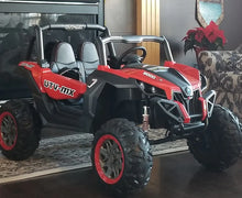 Load image into Gallery viewer, 2025 XMX603 Utv 2 Seater Ride-On | MP3 | Upgraded 24V Leather Seats | 4x4 | Rubber Tires | Remote