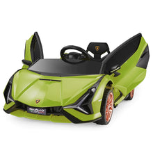 Load image into Gallery viewer, 2025 Licensed Lamborghini SIAN FKP 37 | 12V Ride-On Upgraded | Bluetooth | 1 Seater | Remote