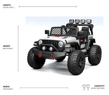 Load image into Gallery viewer, 24V TrailMax XXL 2-Seater 24V4X4/AWD Kids Ride on Truck W/ EVA RubberWheels, BT & RC