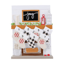 Load image into Gallery viewer, Cozy Family Stocking Ornament | Poly Resin | Personalized | Multi Count | Christmas | Holidays