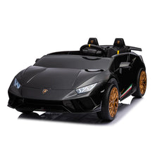Load image into Gallery viewer, 2025 Upgraded Licensed 24V Huracan Lamborghini 2 Seater XXL | 4x4 | Special Edition | Leather Seats | Rubber Tires | Remote