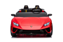 Load image into Gallery viewer, 2025 Upgraded Licensed 24V Huracan Lamborghini 2 Seater XXL | 4x4 | Special Edition | Leather Seats | Rubber Tires | Remote
