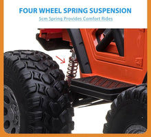 Load image into Gallery viewer, Upgraded 24V | 2025 Licensed Off-Road Lifted Monster JEEP Wrangler | Leather Seats | Rubber Tires | 2 Seater | 4x4 | Remote