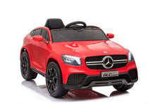 Load image into Gallery viewer, 2025 Licensed GLC Upgraded 12V Mercedes Benz Coupe Kids Ride On Car | Leather Seat | Rubber Tires | 1 Seater | Remote