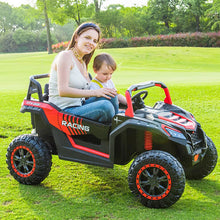 Load image into Gallery viewer, 2025 Upgraded ECD 4x4 Dune Buggy 24V | Xxl Massive 2 Seater Ride-On | Mp4 TV Screen | Leather Seats | Rubber Tires | Remote