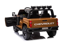 Load image into Gallery viewer, New Licensed 2025 Chevrolet Silverado Upgraded 24V 10AH | 2 Seater Ride On Truck | 4x4 | Leather Seats | Rubber Tires | 3 Colours | Remote | Pre Order