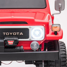 Load image into Gallery viewer, 2025 Licensed Toyota 24V FJ-40 | 4x4 Ride On Car Upgraded 2 Seater | Leather Seats | Rubber Tires | Remote