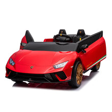 Load image into Gallery viewer, 2025 Upgraded Licensed 24V Huracan Lamborghini 2 Seater XXL | 4x4 | Special Edition | Leather Seats | Rubber Tires | Remote