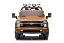 Load image into Gallery viewer, New Licensed 2025 Chevrolet Silverado Upgraded 24V 10AH | 2 Seater Ride On Truck | 4x4 | Leather Seats | Rubber Tires | 3 Colours | Remote | Pre Order