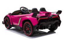 Load image into Gallery viewer, Licensed 2025 Lamborghini Veneno | Upgraded 24V | 4x4 Ride-On 2 Seater | Leather Seats | Rubber Tires | Remote