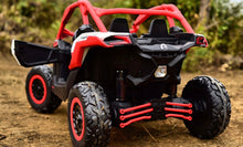 Load image into Gallery viewer, 2025 | 2x24V Licensed CAN AM RS Maverick UTV Kids' Ride-On Car Large 2 Seater Buggy | 4x4 Upgraded | Leather Seats | Rubber Tires |  800Watts | Remote | PRE-ORDER