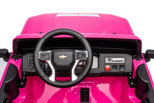 Load image into Gallery viewer, New Licensed 2025 Chevrolet Silverado Upgraded 24V 10AH | 2 Seater Ride On Truck | 4x4 | Leather Seats | Rubber Tires | 3 Colours | Remote | Pre Order