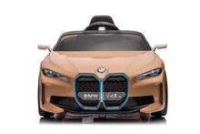 Load image into Gallery viewer, Licensed Upgraded 2025 BMW i4 Kids Ride On Car 1 Seater 12V | MP3 | Ages 3-8 | Remote