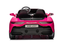 Load image into Gallery viewer, New Item 2025 XXL Upgraded Licensed Maserati MC20 | 24V | 2 Seater | 4x4 | Leather Seats | Rubber Tires | Ages 3-30 | Remote
