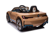 Load image into Gallery viewer, Licensed Upgraded 2025 BMW i4 Kids Ride On Car 1 Seater 12V | MP3 | Ages 3-8 | Remote