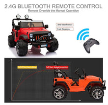 Load image into Gallery viewer, 24V | 2025 Jeep Wrangler Style 2 Seater Upgraded | Heavy Duty Seat | Heavy Duty Tires | Upgraded | Remote