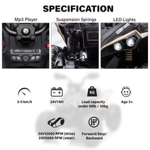 Load image into Gallery viewer, Licensed 2025 Can Am Renegade Upgraded ATV 24 Volt Ride On 1 Seater | 4x4 | Rubber Tires | Leather Seat | LED Lights