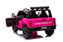 Load image into Gallery viewer, New Licensed 2025 Chevrolet Silverado Upgraded 24V 10AH | 2 Seater Ride On Truck | 4x4 | Leather Seats | Rubber Tires | 3 Colours | Remote | Pre Order