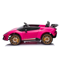 Load image into Gallery viewer, 2025 Upgraded Licensed 24V Huracan Lamborghini 2 Seater XXL | 4x4 | Special Edition | Leather Seats | Rubber Tires | Remote