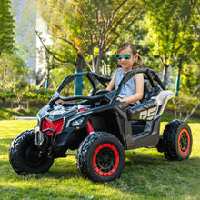 Load image into Gallery viewer, 2025 | 2x24V Licensed CAN AM RS Maverick UTV Kids' Ride-On Car Large 2 Seater Buggy | 4x4 Upgraded | Leather Seats | Rubber Tires |  800Watts | Remote | PRE-ORDER