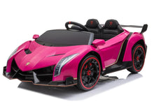 Load image into Gallery viewer, Licensed 2025 Lamborghini Veneno | Upgraded 24V | 4x4 Ride-On 2 Seater | Leather Seats | Rubber Tires | Remote
