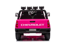 Load image into Gallery viewer, New Licensed 2025 Chevrolet Silverado Upgraded 24V 10AH | 2 Seater Ride On Truck | 4x4 | Leather Seats | Rubber Tires | 3 Colours | Remote | Pre Order