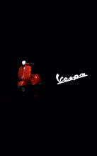 Load and play video in Gallery viewer, Super Cool Elegant 2025 Vespa Kids Ride On Car Motorcycle Vespa 1 Seater Scooter 12V | Music | USB Ready | LED Lights