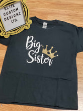 Load image into Gallery viewer, Big Sister | Promoted To Big Sister | Kids T-Shirt