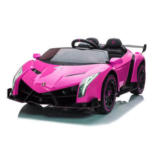 Load image into Gallery viewer, Licensed 2025 Lamborghini Veneno | Upgraded 24V | 4x4 Ride-On 2 Seater | Leather Seats | Rubber Tires | Remote