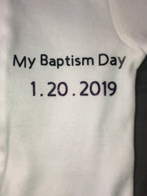Load image into Gallery viewer, Baptism Pj Close.jpg