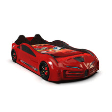 Load image into Gallery viewer, Super Cool 2025 Bugatti Style RX Race Car Bed | LED Lights | Remote For Features | Opening Doors | Holds 300 Lbs