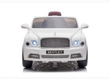 Load image into Gallery viewer, 2025 Upgraded Licensed 12V Bentley Mulsanne Ride-On for Kids With SD | Usb | Leather Seats | Rubber Tires | Remote | Ages 1-6