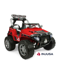 Load image into Gallery viewer, 2 Seater Red 2025 Hummer Style 24V Monster Truck Lifted for Kids | 2 Seater | Rubber Wheels