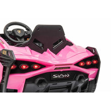 Load image into Gallery viewer, 2025 Licensed Lamborghini SIAN FKP 37 | 12V Ride-On Upgraded | Bluetooth | 1 Seater | Remote