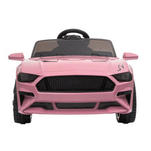 Load image into Gallery viewer, 2025 Mustang Style Kids Ride-On Car | 12V | Leather Seat | Rubber Tires | Upgraded 1 Seater | Remote