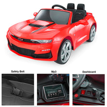 Load image into Gallery viewer, 2025 Upgraded Licensed Chevrolet Camaro 2SS Ride on Car | 12v | Small 2 Seater | Remote