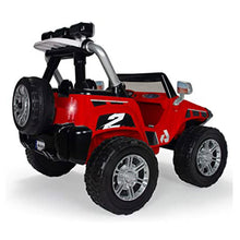 Load image into Gallery viewer, 2 Seater Red 2025 Hummer Style 24V Monster Truck Lifted for Kids | 2 Seater | Rubber Wheels