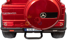 Load image into Gallery viewer, Luxurious 2025 Upgraded Licensed Mercedes Maybach G650 | 1 Seater | 12V | 4x4 | Ride on car | Leather Seat | Rubber Tires | Remote | Ages 1-5