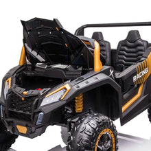 Load image into Gallery viewer, 2025 Upgraded Super 4x4 Dune Buggy 24V | Massive 2 Seater Ride-On | Leather Seats | Rubber Tires | MP3 | Remote