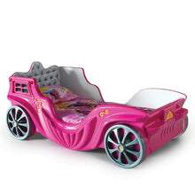 Load image into Gallery viewer, Super Adorable Princess Carriage Canopy Bed | Twin Bed | Ages 2-12 | High Quality | Easy Assembly