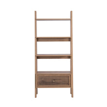 Load image into Gallery viewer, Trio Vintage Ladder Bookshelf | Quick Assembly | 17” Assembled | Rustic Wood Finish