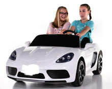 Load image into Gallery viewer, 24V 7AH Porsche Panamera Style XXL 2 Seater Kids Ride-On | The Biggest Ride on Car in The World | Leather Seats | Real Rubber Tires