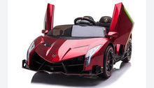 Load image into Gallery viewer, Licensed 2025 Lamborghini Veneno | Upgraded 24V | 4x4 Ride-On 2 Seater | Leather Seats | Rubber Tires | Remote