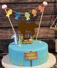 Load image into Gallery viewer, The Big One Fish Cake Topper