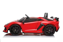 Load image into Gallery viewer, 2025 Licensed 24V Lamborghini Aventador SVJ | 2 Seater Ride-On Upgraded | Drift Function | Rubber Tires | Leather Seats | Remote