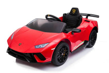 Load image into Gallery viewer, Licensed 2025 Upgraded Lamborghini Huracan 12V Ride-On | Leather Seat | Rubber Tires | 1 Seater | Remote