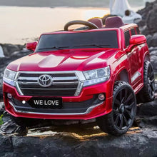 Load image into Gallery viewer, New 2025 Upgraded Toyota 4x4 Ride On 12V | Lights & Music | 1 Seater | Ages 3-7 | Remote