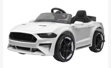 Load image into Gallery viewer, 2025 Mustang Style Kids Ride-On Car | 12V | Leather Seat | Rubber Tires | Upgraded 1 Seater | Remote